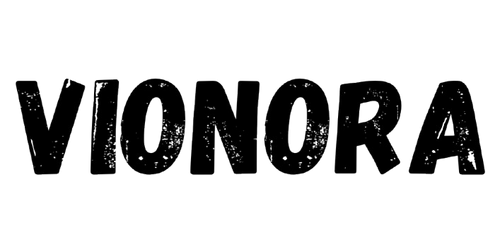 Black 'Vionora' text on a white background